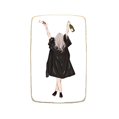 "Bubbly Celebration" Graduation Custom Cookies