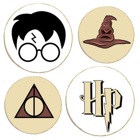 Harry Potter Themed Custom Cookies