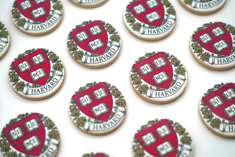 Harvard University Graduation Cookies