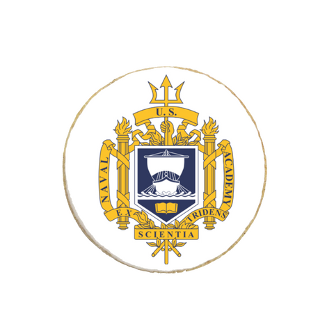 Navy Academy Graduation Cookies - Modern Bite