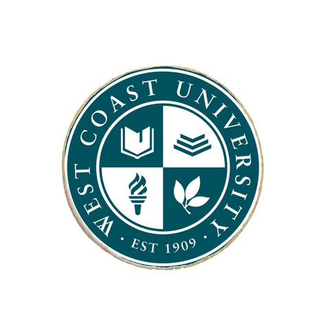West Coast University Graduation Cookies - Modern Bite
