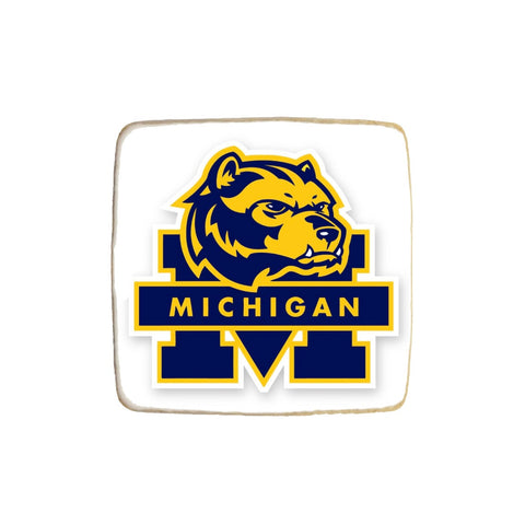 University of Michigan Graduation Cookies - Modern Bite