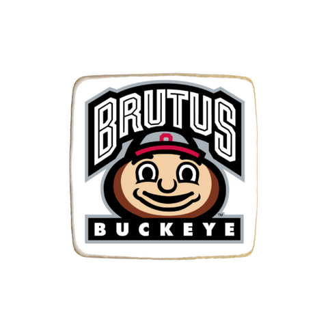 Ohio State University Brutus Graduation Cookies - Modern Bite