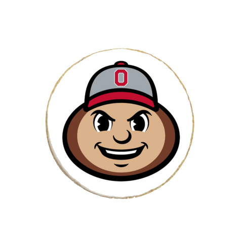 Ohio State University Brutus Graduation Cookies - Modern Bite