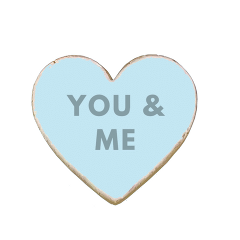 “You & Me” Valentine's Day Custom Cookies