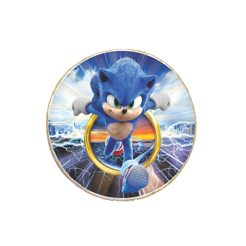 Sonic Birthday Custom Cookies