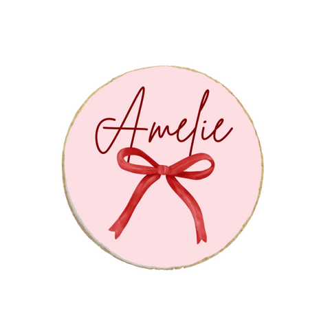 She's the Cherry on Top Baby Shower Custom Cookies