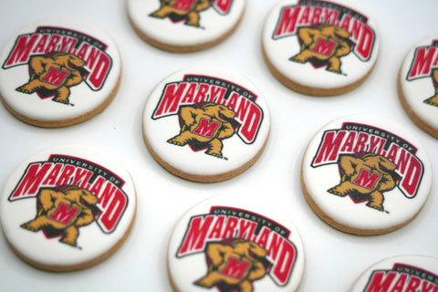 University of Maryland Graduation Cookies
