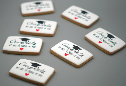 "We Are so Proud of You" Graduation Cookies