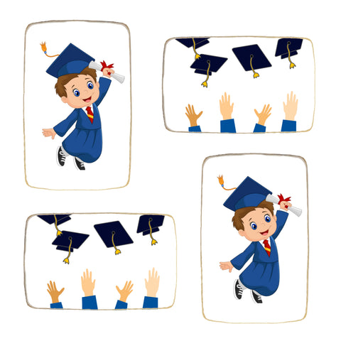 Custom Graduation Cookies | Boy