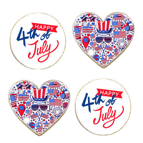4th of July Independence Day Cookies