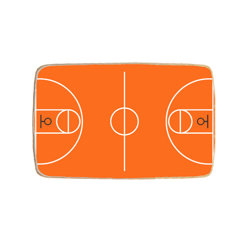 Basketball Themed Custom Cookies