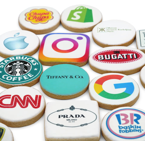 Custom Logo Cookies