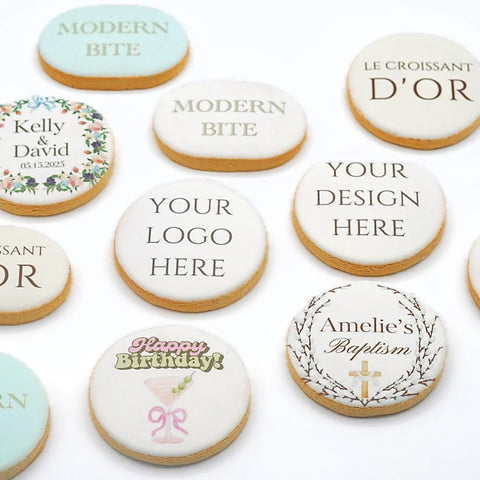 Custom Logo Cookies