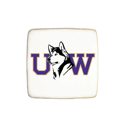 University of Washington Graduation Custom Cookies - Modern Bite