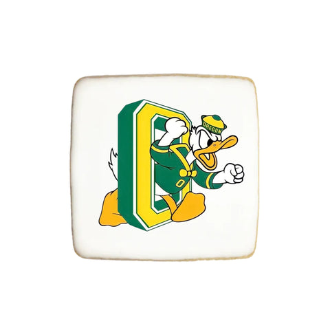 University of Oregon Graduation Custom Cookies - Modern Bite
