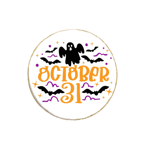 “October 31" Halloween  Custom Cookies