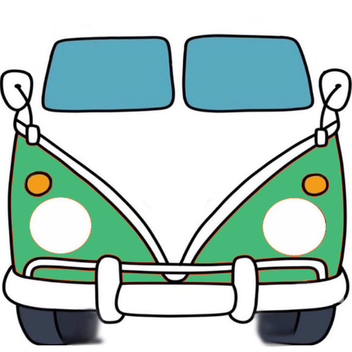 W Bus Cookies With Custom Logo - Modern Bite