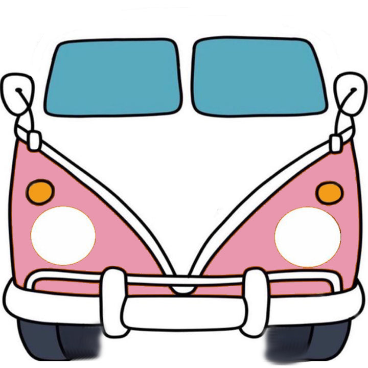 W Bus Cookies With Custom Logo - Modern Bite