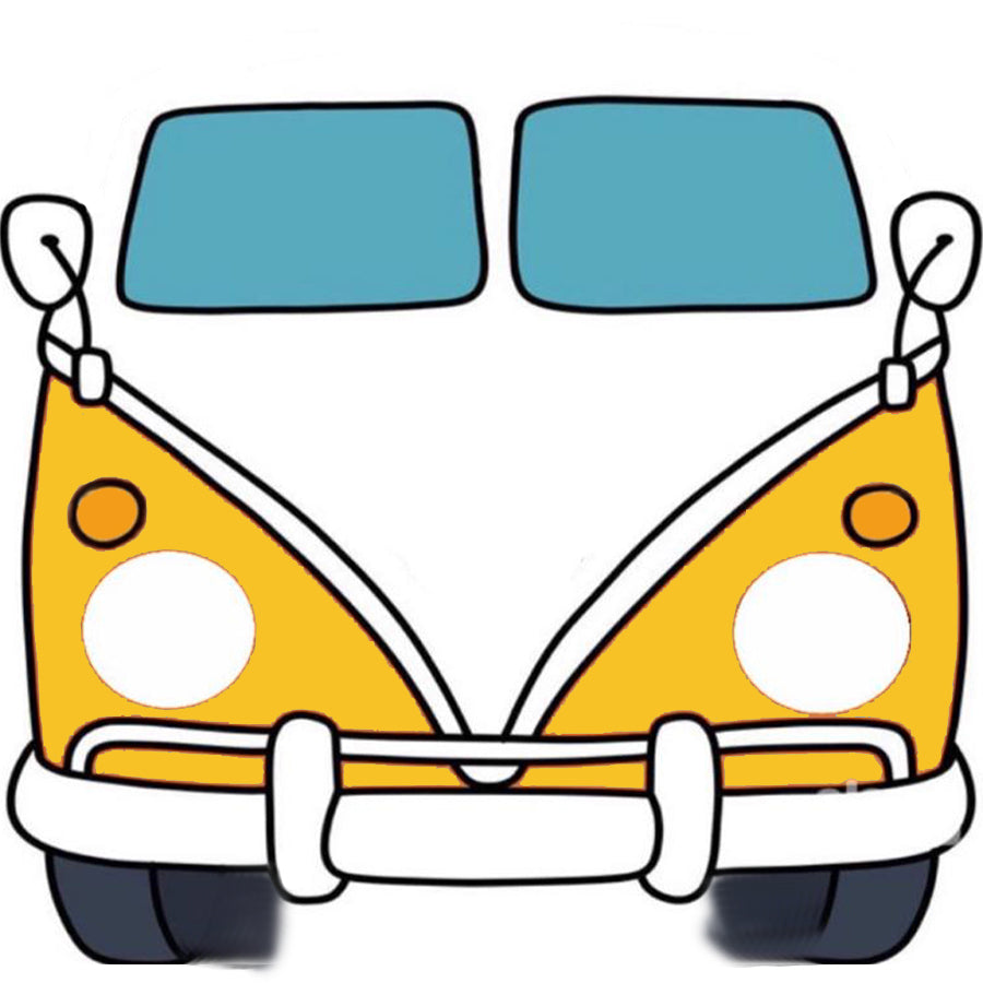 W Bus Cookies With Custom Logo - Modern Bite