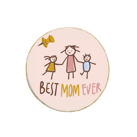 “Best Mom Ever” Mother's Day Custom Cookies