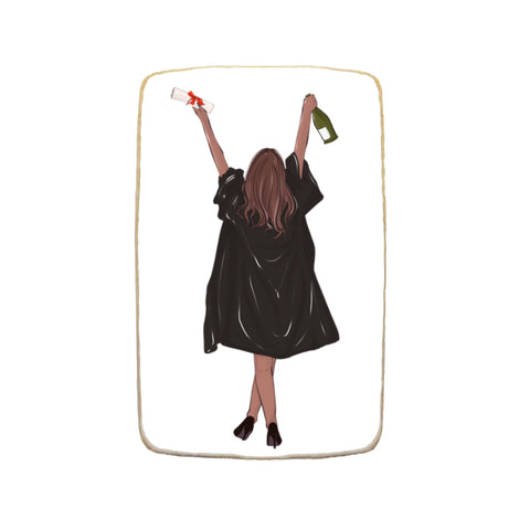 "Bubbly Celebration" Graduation Custom Cookies