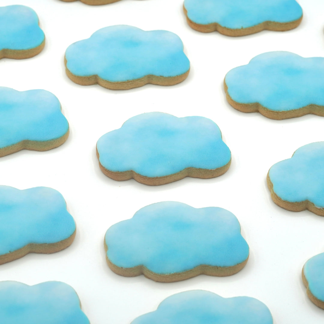 Cloud Shaped Custom Cookies - Modern Bite