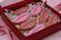 Lip Shaped Custom Cookies - Modern Bite