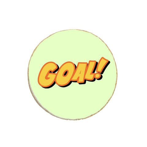"Goal" Sport Custom Cookies