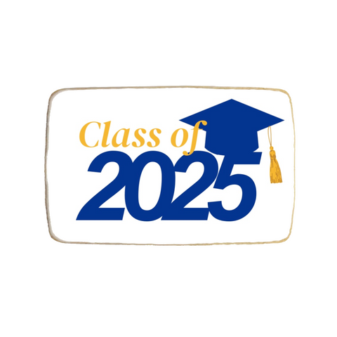 Graduation Cookies "Class of 2025" | Choose Your Color - Modern Bite