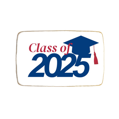 Graduation Cookies "Class of 2025" | Choose Your Color - Modern Bite