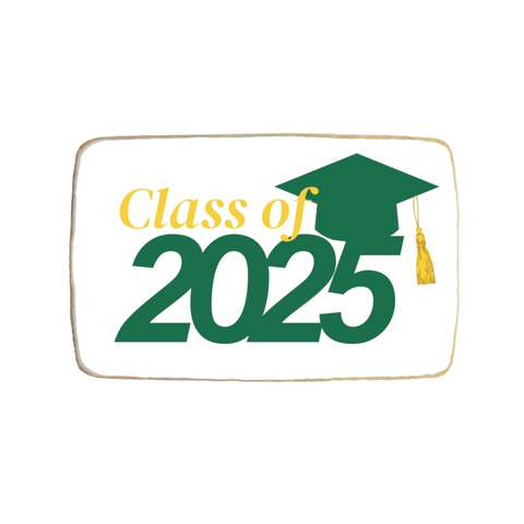 Graduation Cookies "Class of 2025" | Choose Your Color - Modern Bite