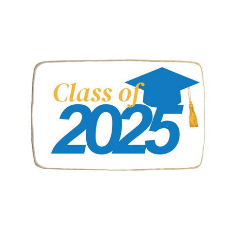 Graduation Cookies "Class of 2025" | Choose Your Color - Modern Bite