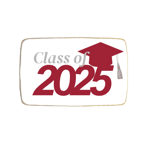 Graduation Cookies "Class of 2025" | Choose Your Color - Modern Bite
