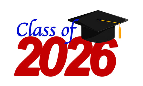 Graduation Cookies "Class of 2026" | Choose Your Color - Modern Bite