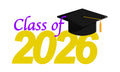 Graduation Cookies "Class of 2026" | Choose Your Color - Modern Bite