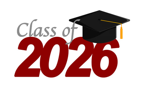 Graduation Cookies "Class of 2026" | Choose Your Color - Modern Bite