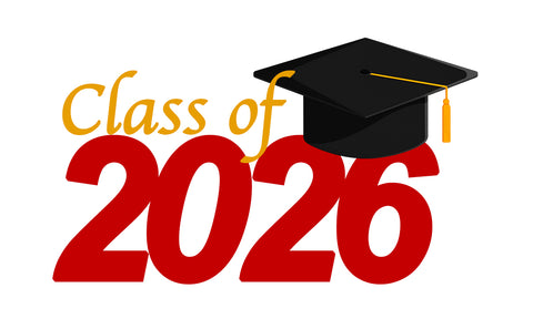 Graduation Cookies "Class of 2026" | Choose Your Color - Modern Bite