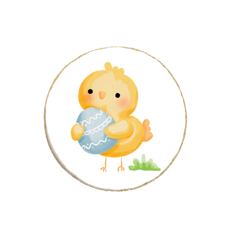 Happy Easter "Chick" Custom Cookies