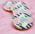 “Happy Mother's Day” Round Custom Cookies - Modern Bite