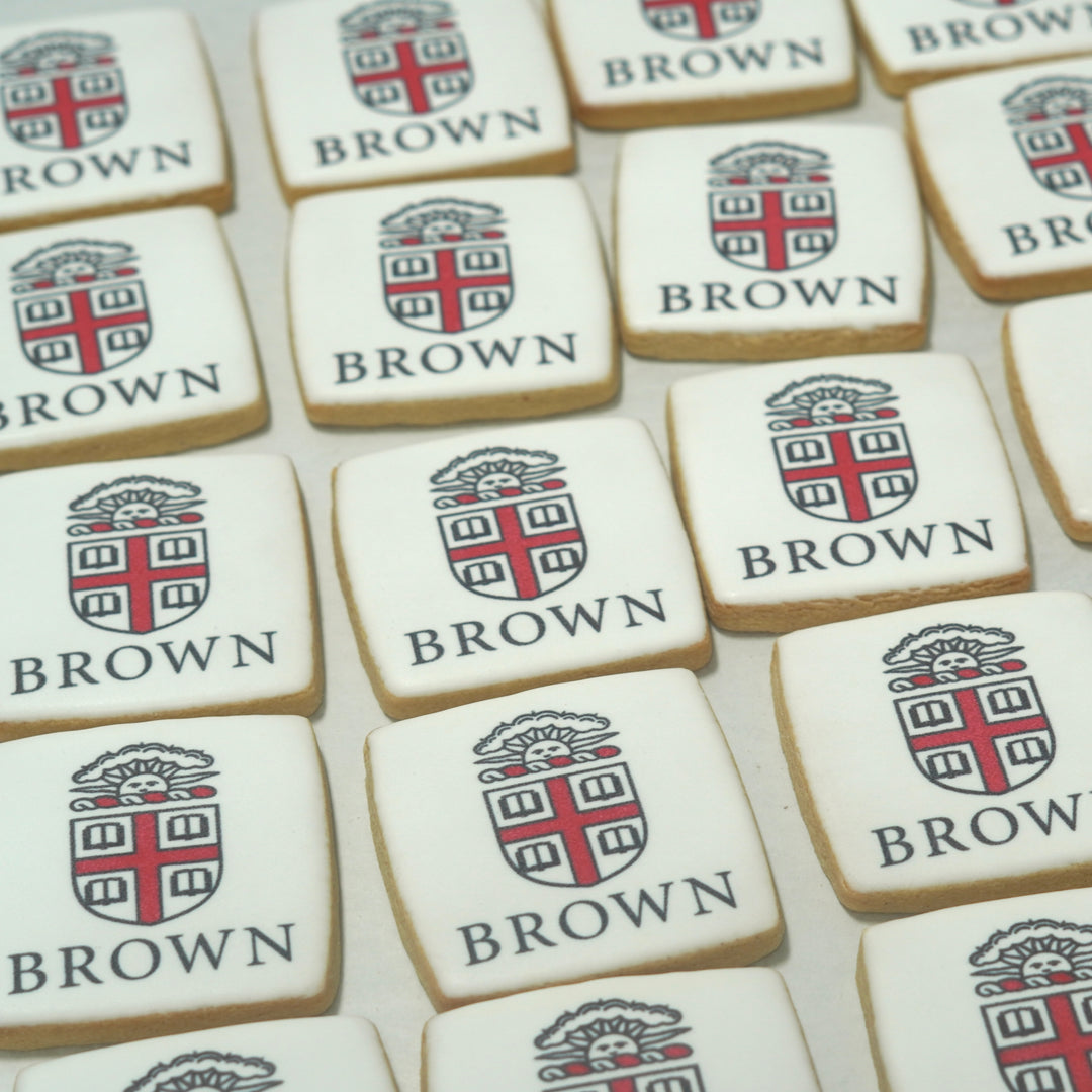 Brown University Graduation Cookies - Modern Bite