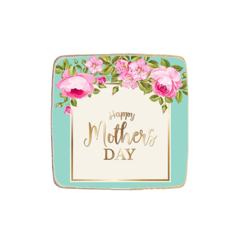 Mother's Day Square Custom Cookies - Modern Bite