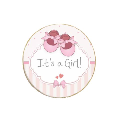 It's a Girl Baby Shower Cookies - Modern Bite