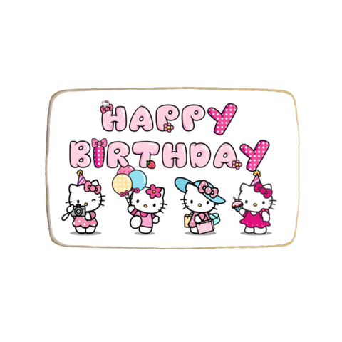 Hello Kitty Custom Cookies - Modern Bite