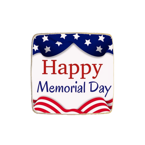 Happy Memorial Day Cookies - Modern Bite