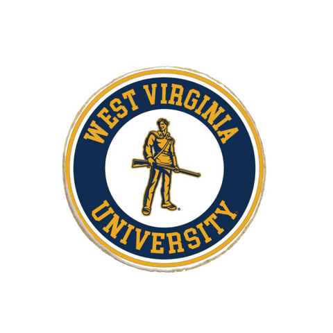 West Virginia University Graduation Cookies - Modern Bite