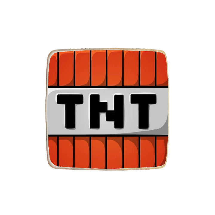 Minecraft Birthday Custom Cookies - Modern Bite