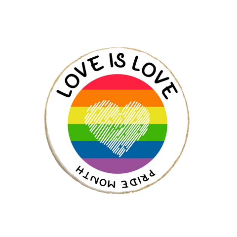 Love is Love Pride Month Themed Custom Cookies