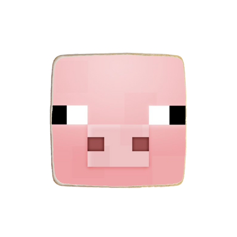 Minecraft Characters Birthday Custom Cookies