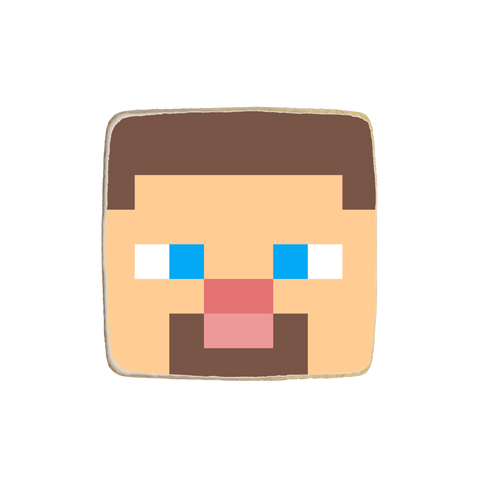 Minecraft Characters Birthday Custom Cookies